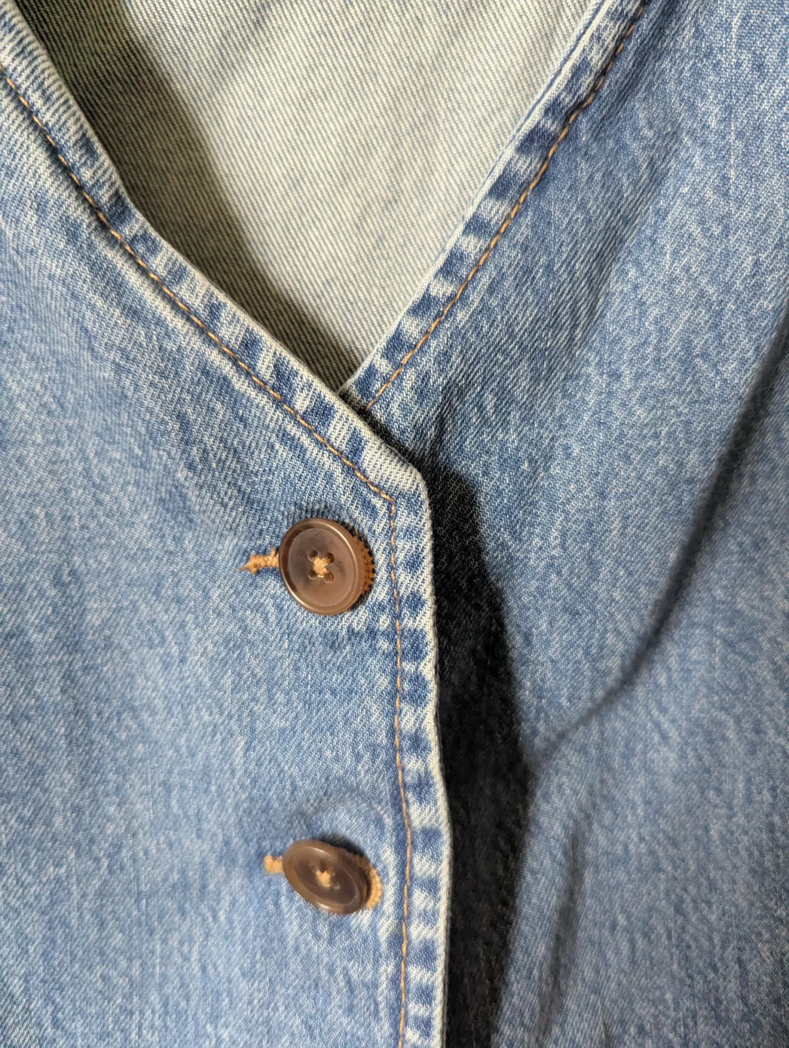 Image for Veste sans manche en denim