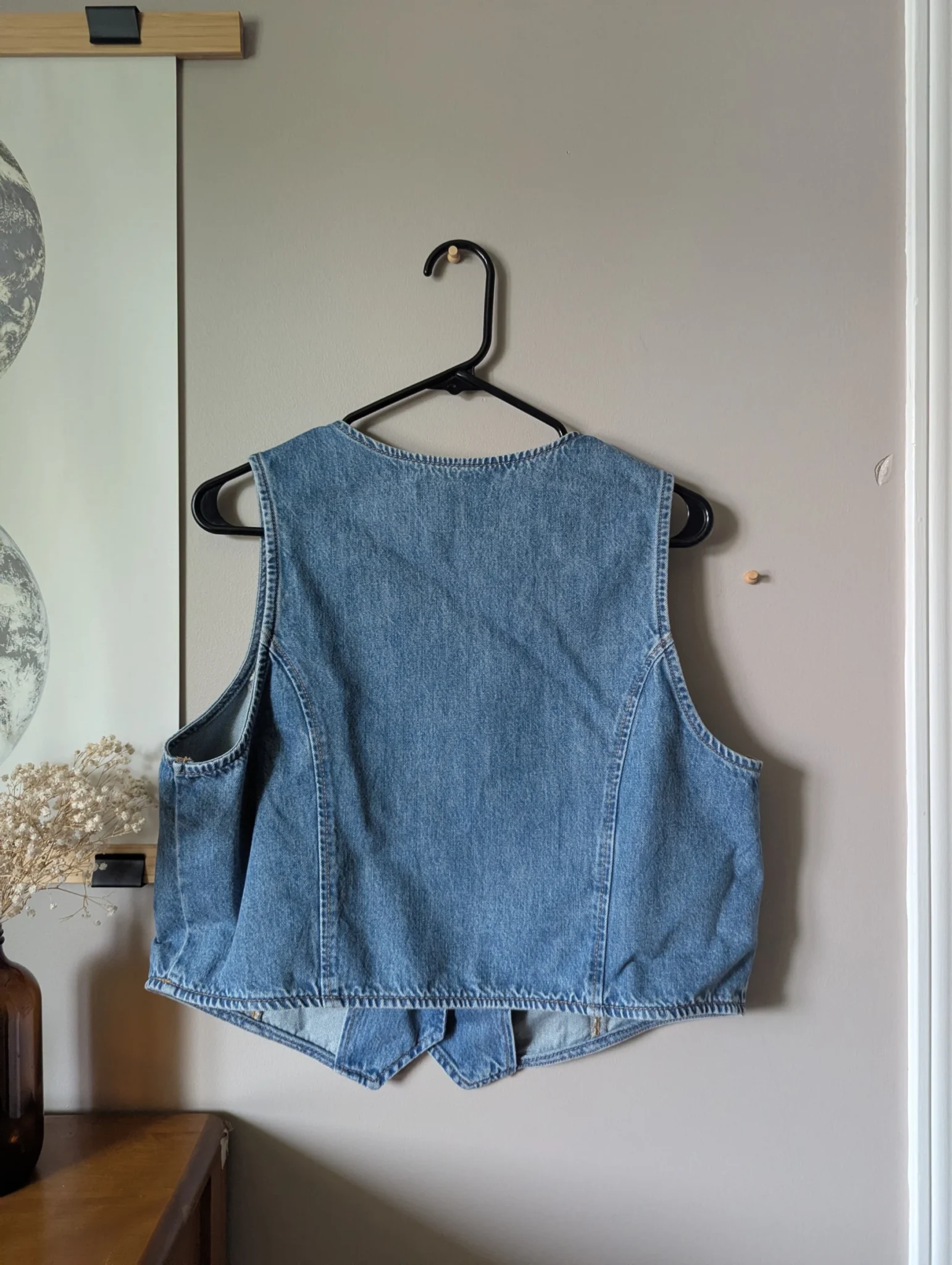 Image for Veste sans manche en denim