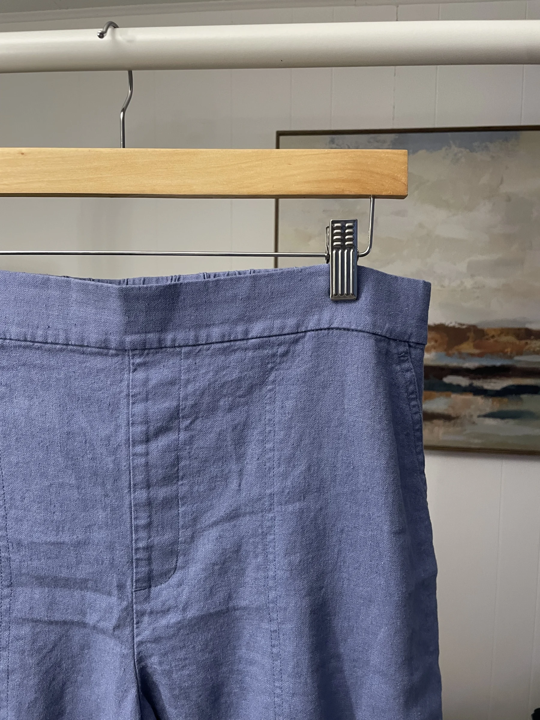 Short mélange de Lin Banana Republic seconde main