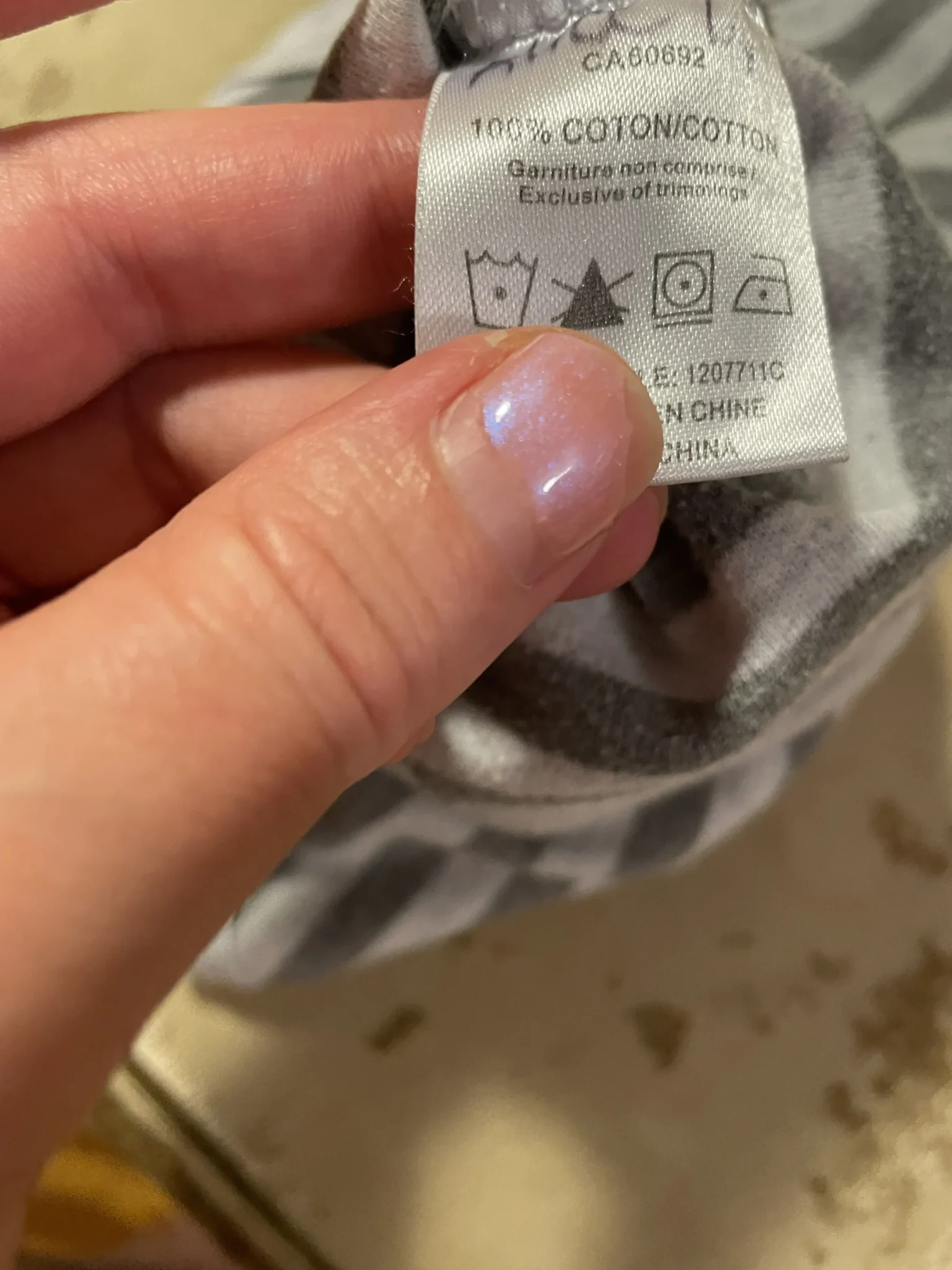 Image for Cache couche 12 mois fait très petit bébé unisexe