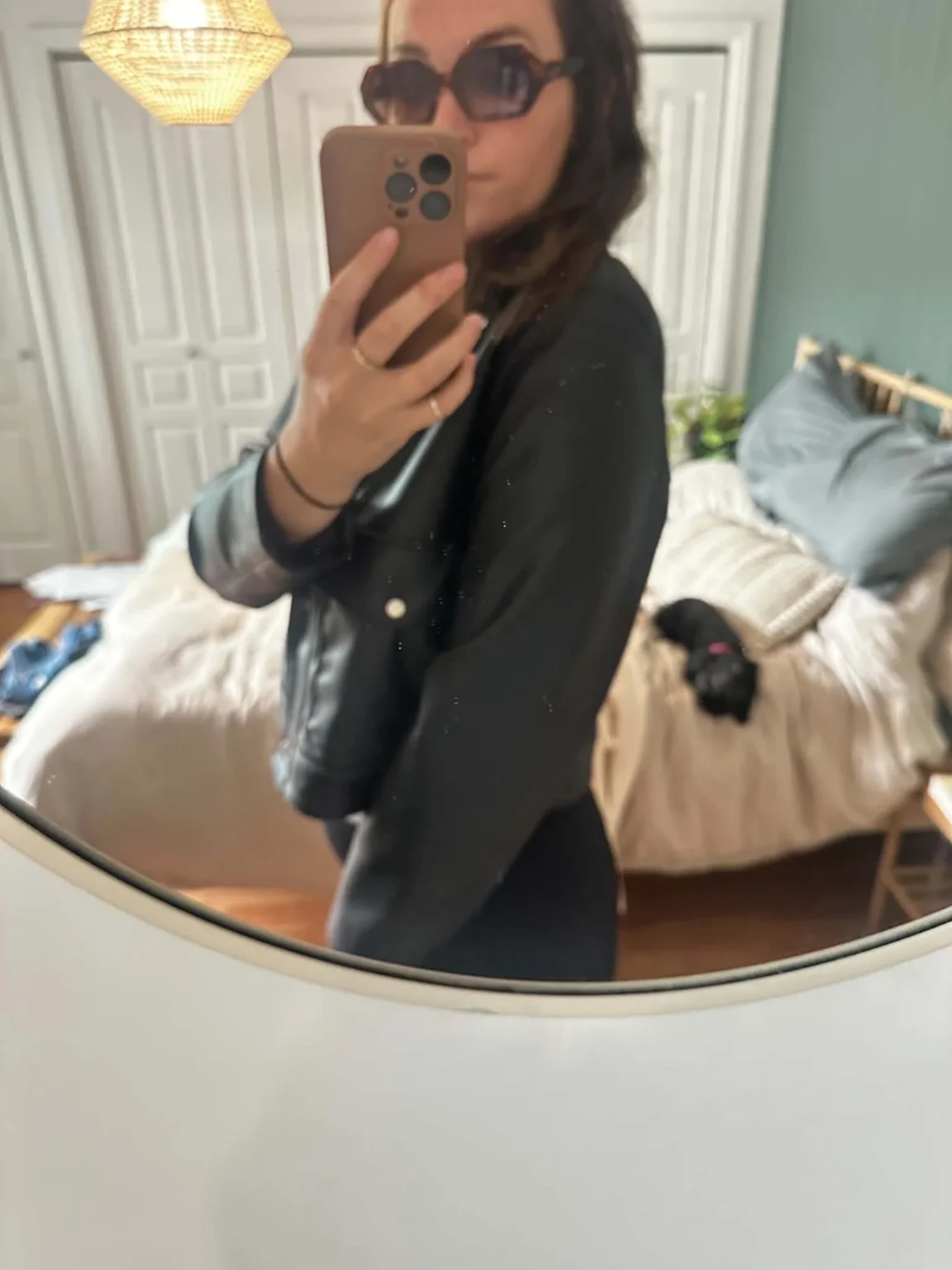 Image for Manteau en faux cuir