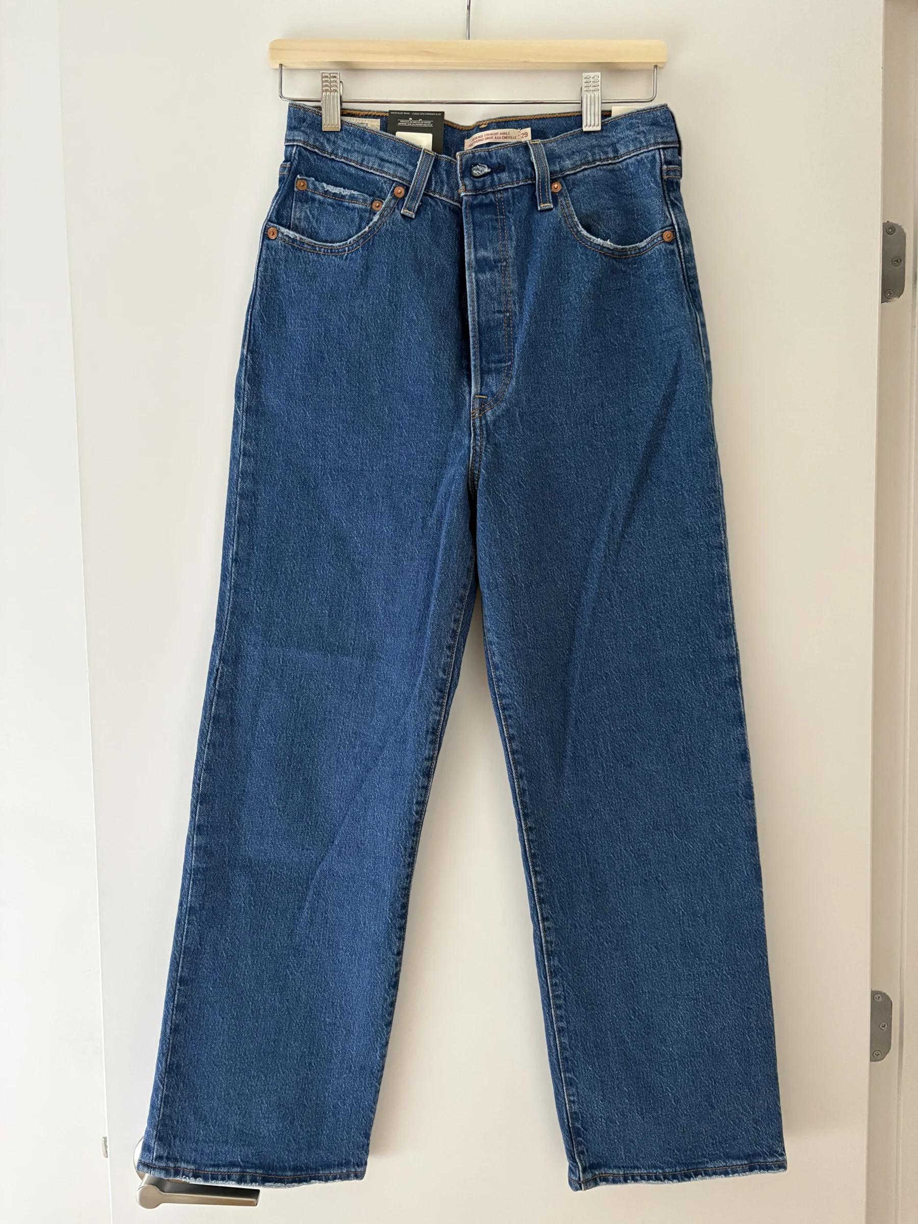 Jeans Ribcage straight taille 29 Levis seconde main