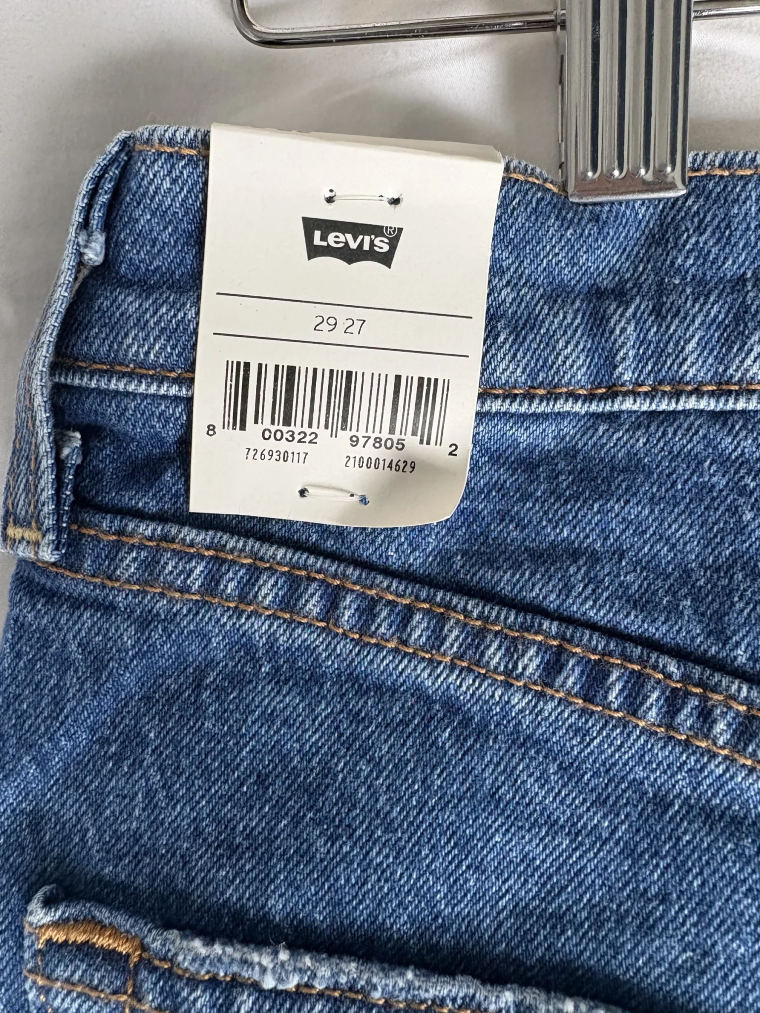 Image for Jeans Ribcage straight taille 29