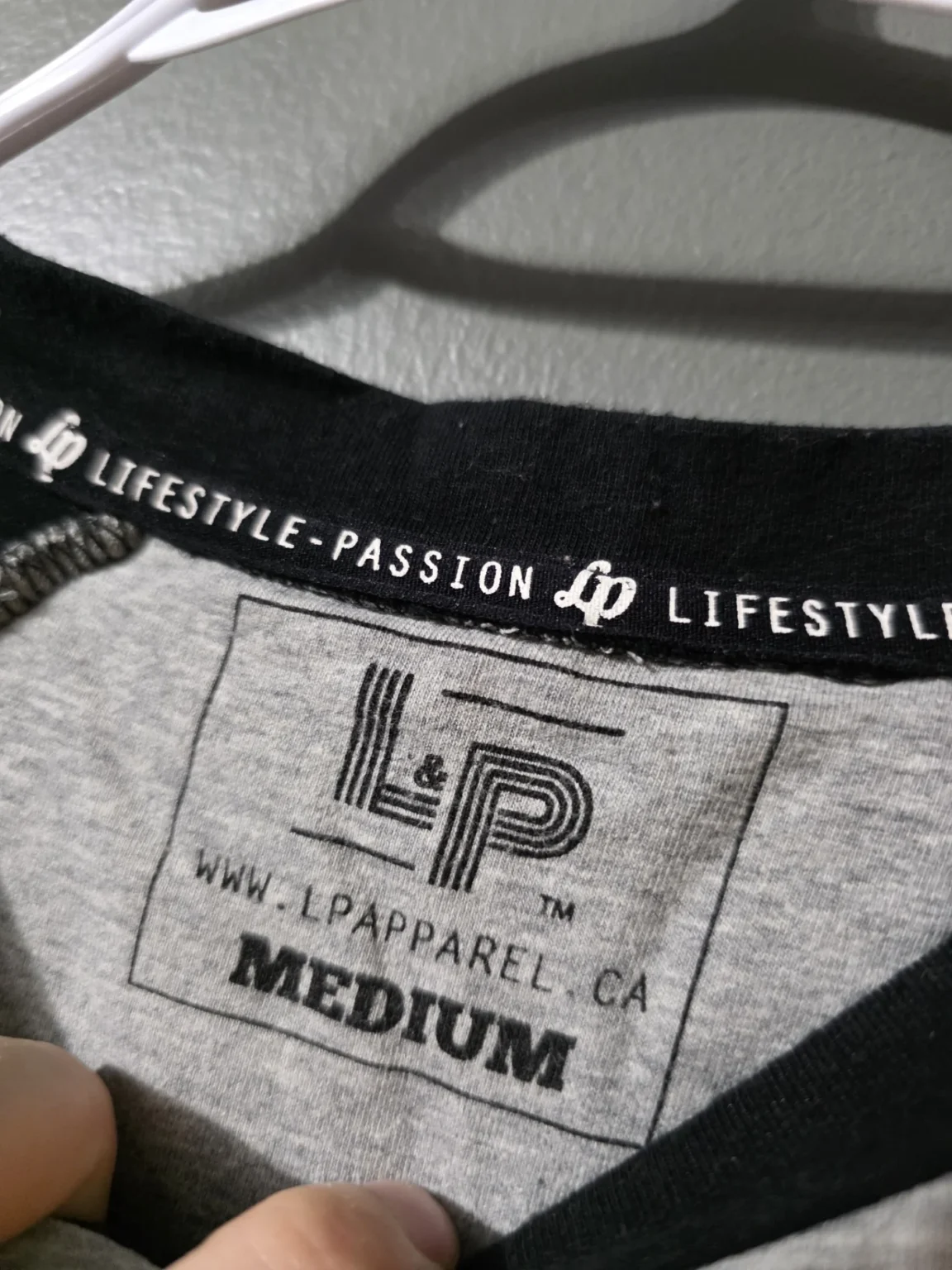 Image for Men Longsleeve LP apparel Medium #56
