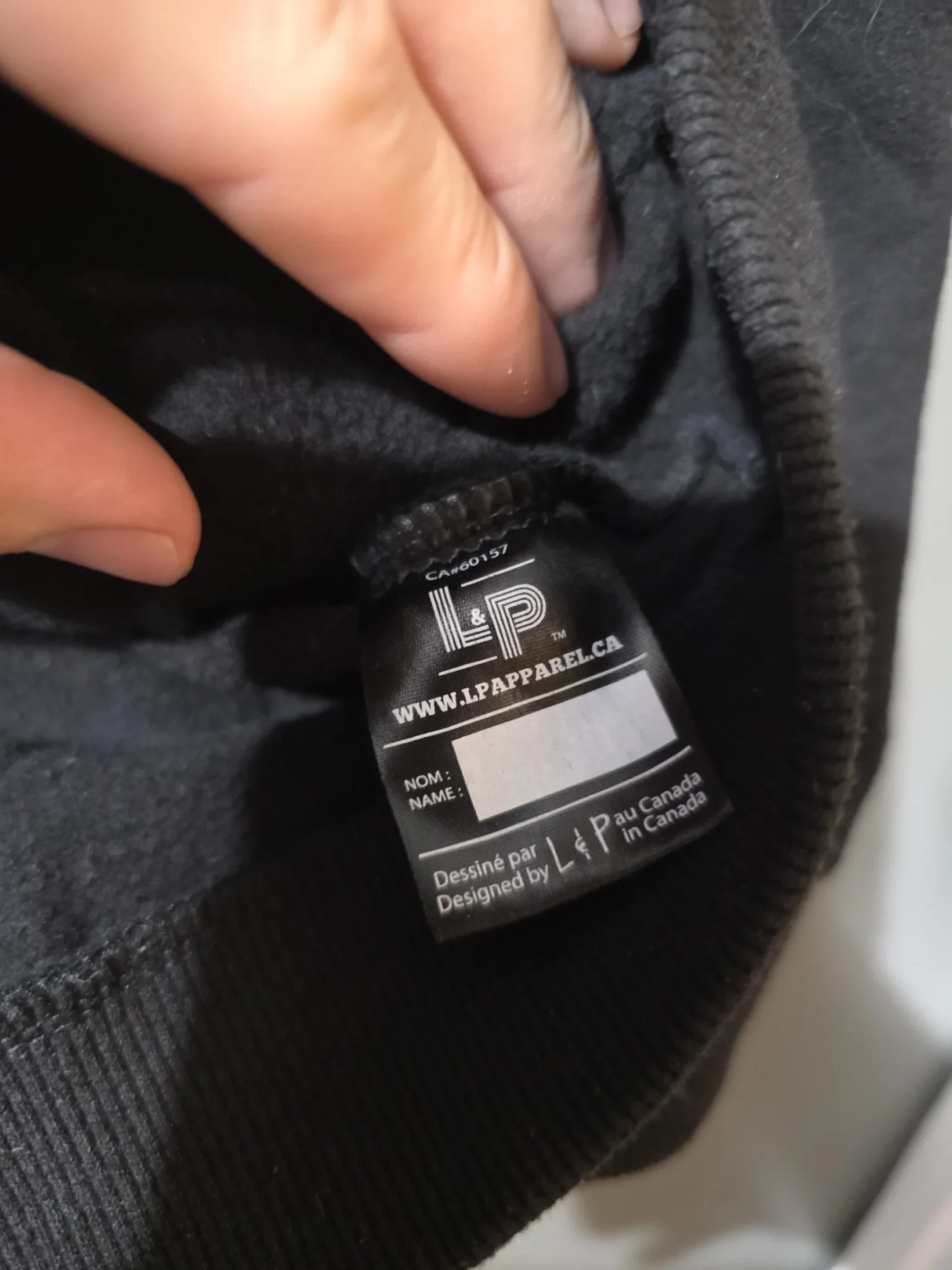 Image for Men LP Apparel Hoodie Medium #57