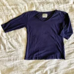 Featured thumbnail for Haut de pyjama léger bleu