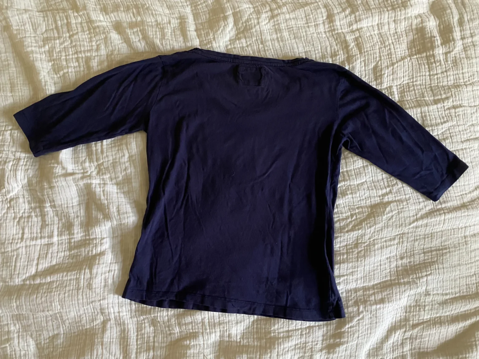 Image for Haut de pyjama léger bleu