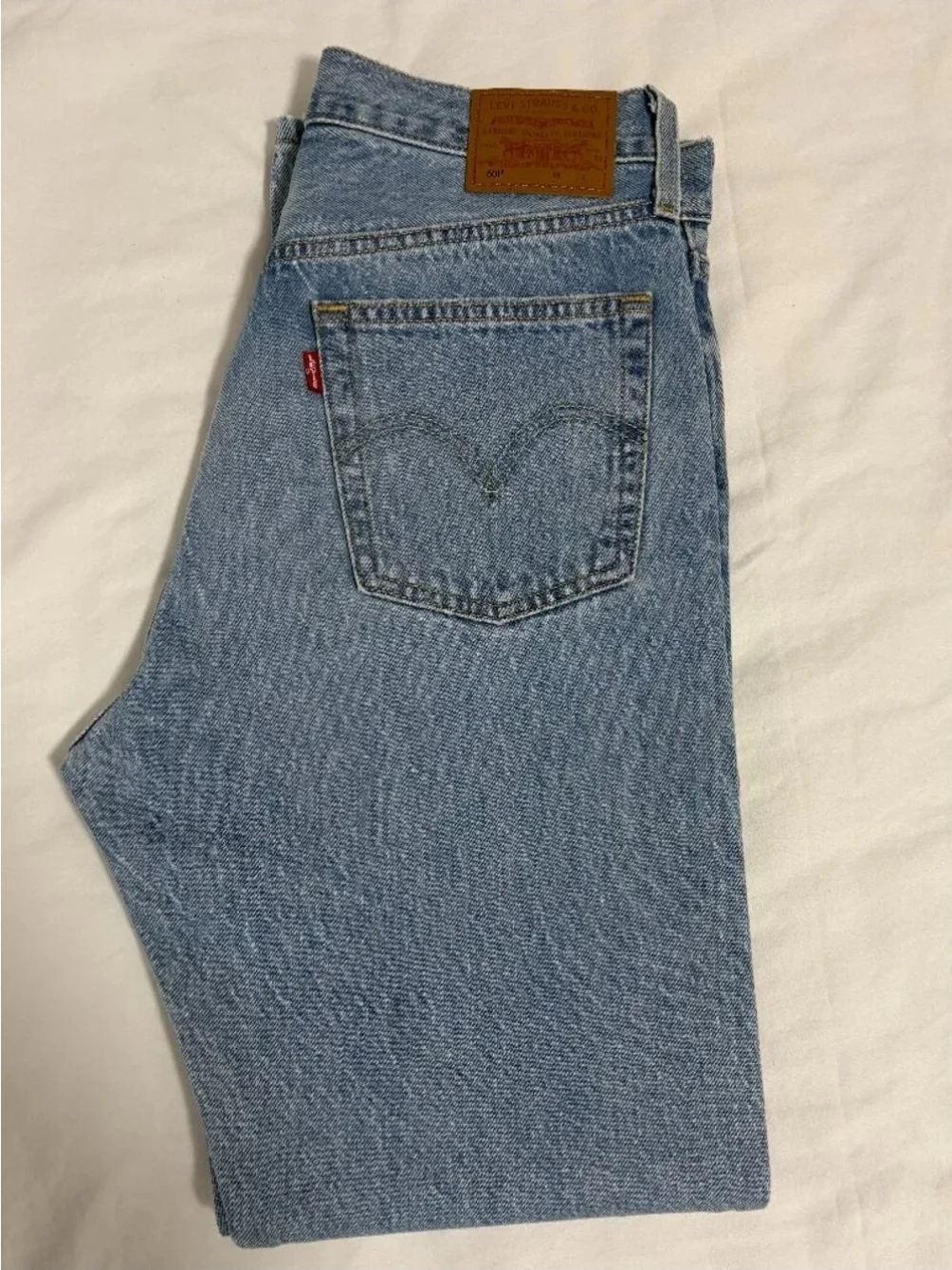 Jeans 501 jambe droite Levis seconde main