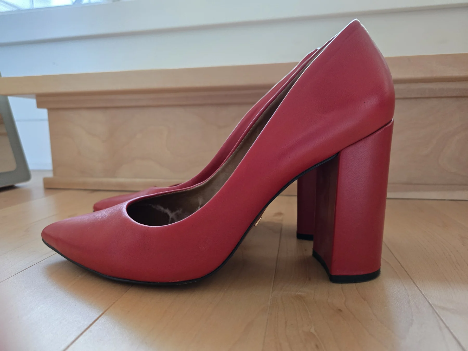 Magnifiques talons blocs hauts «Ciara» par L'Intervalle Intervalle seconde main