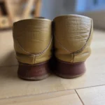 Thumbnail for Flâneurs (loafers) en cuir de luxe modèle «Toledo» par Maguire, moutarde