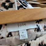 Thumbnail for Jupe porte-feuille en lin léopard