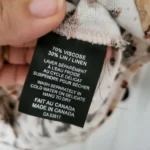 Thumbnail for Chemise léopard Ève Lavoie en mélange de lin