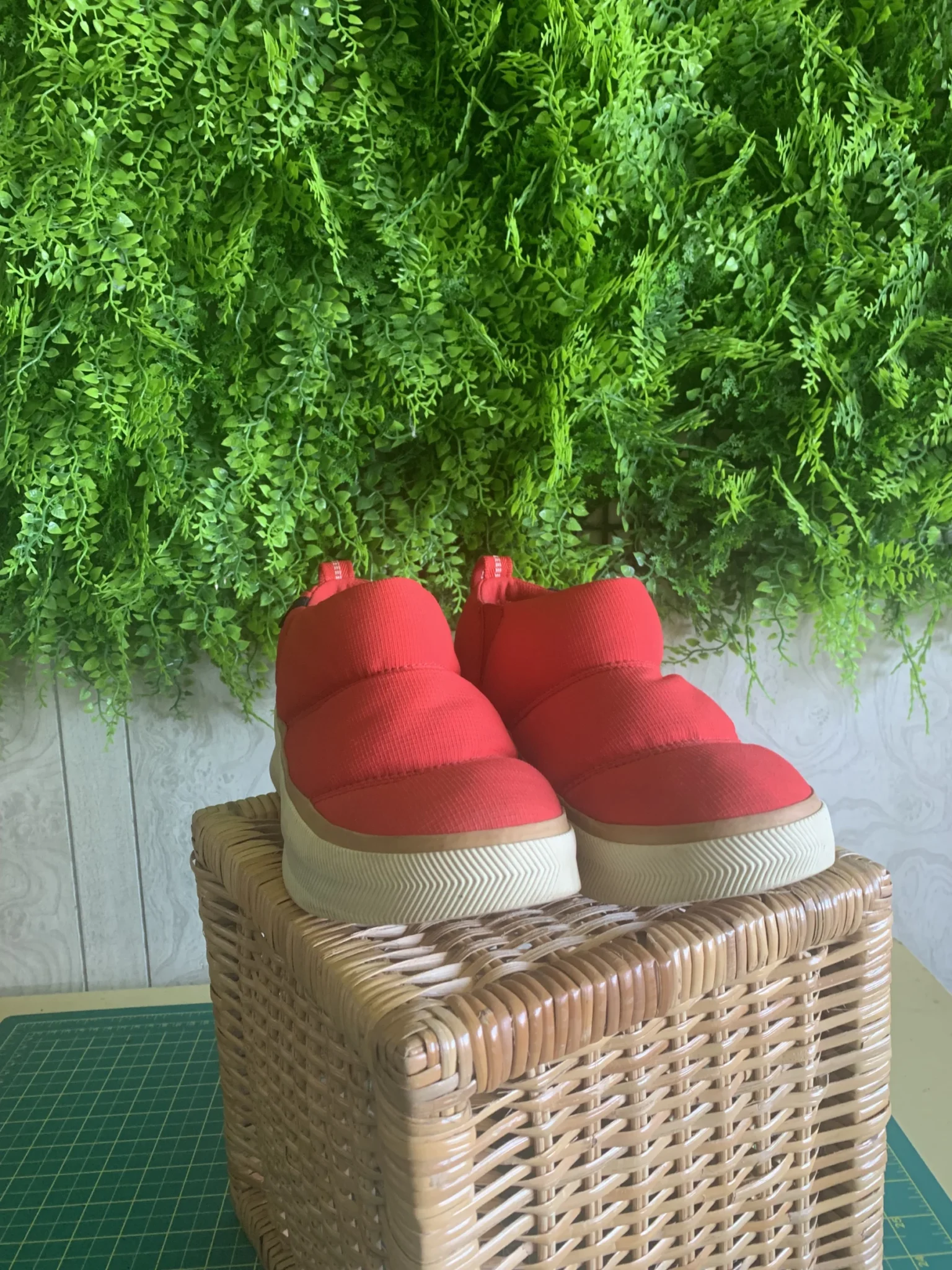 Featured image for Bottillons puffy - rouge orange
