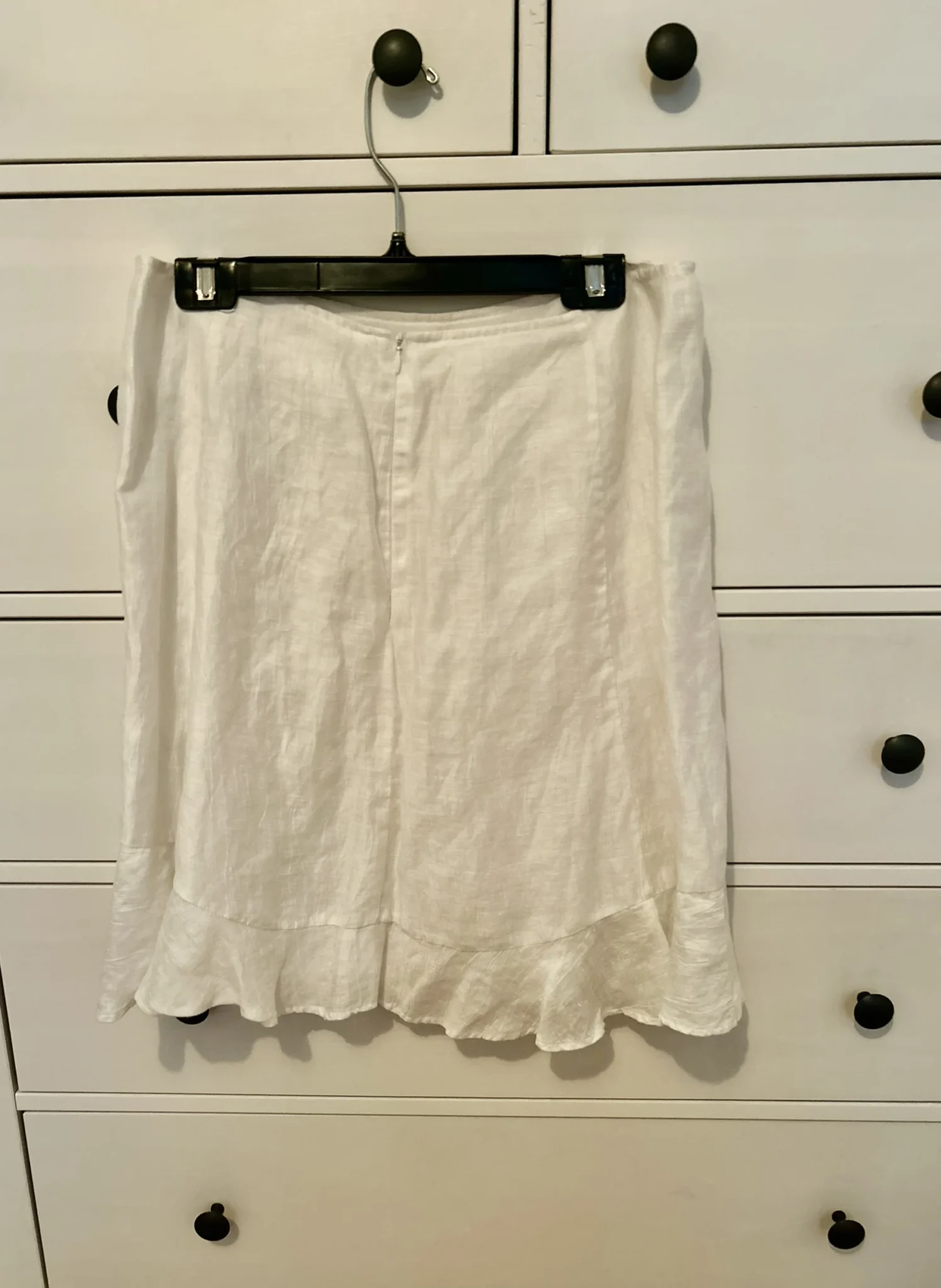 Image for Jupe en lin blanc Atelier Isabelle Elie Couture Boutique  (Outremont)