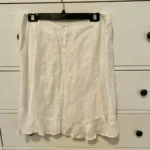 Thumbnail for Jupe en lin blanc Atelier Isabelle Elie Couture Boutique  (Outremont)