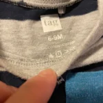 Featured thumbnail for Cache couche style romper très léger  6 - 9 mois