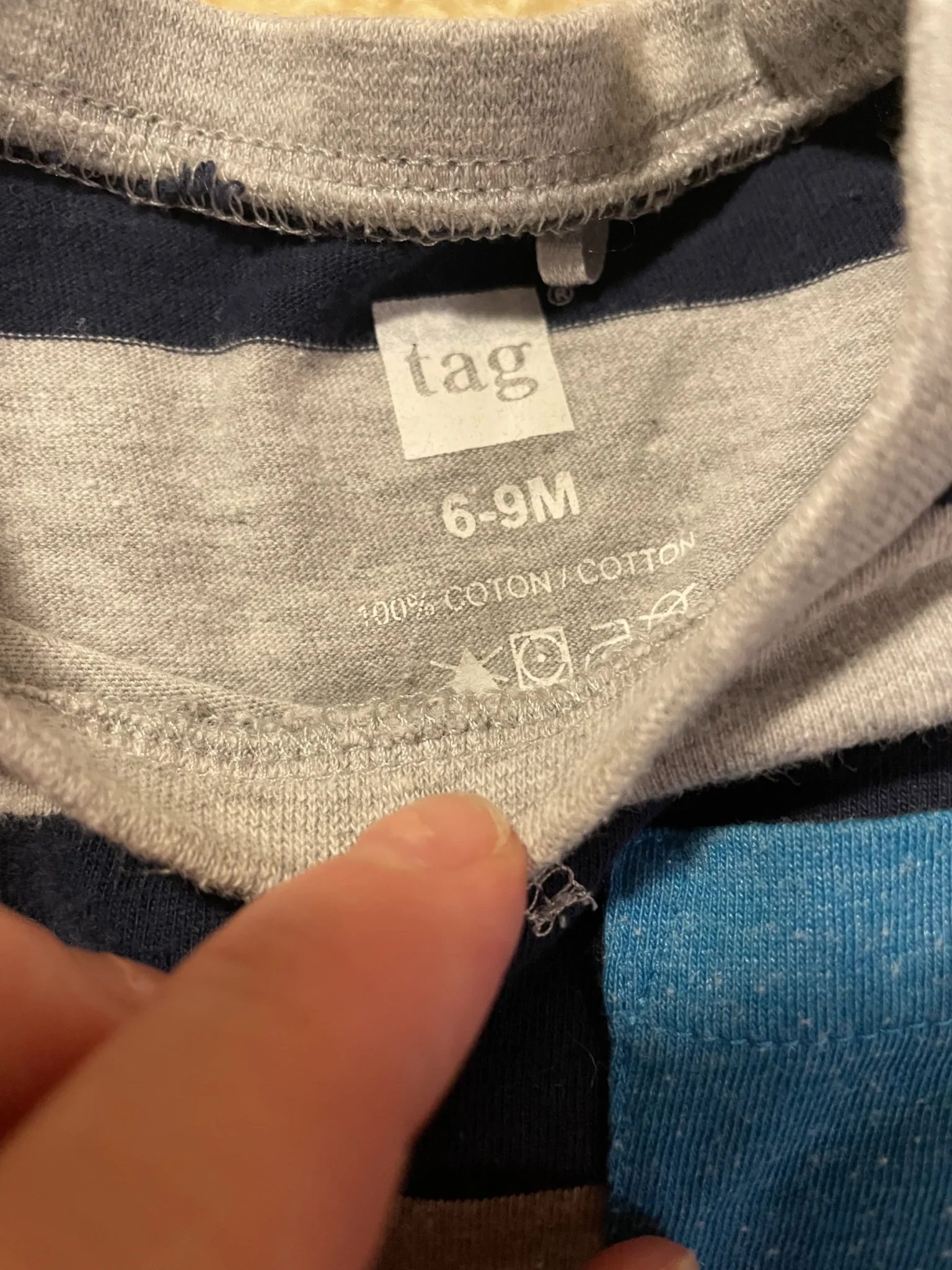 Featured image for Cache couche style romper très léger  6 - 9 mois
