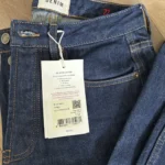 Thumbnail for Sézane Jeans Brut Sexy droit intemporel bleu indigo