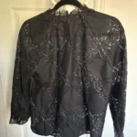 Thumbnail for Sézane Bianca blouse noire neuve avec étiquette