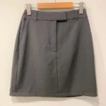 Thumbnail for Jupe Courte Grise Dynamite Gray Mini Skirt