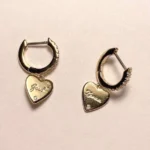 Thumbnail for Boucles d'Oreilles Cœur Plaquée Or 14 Carats Ana Luisa 14K Gold Plated Good Karma Heart Earrings