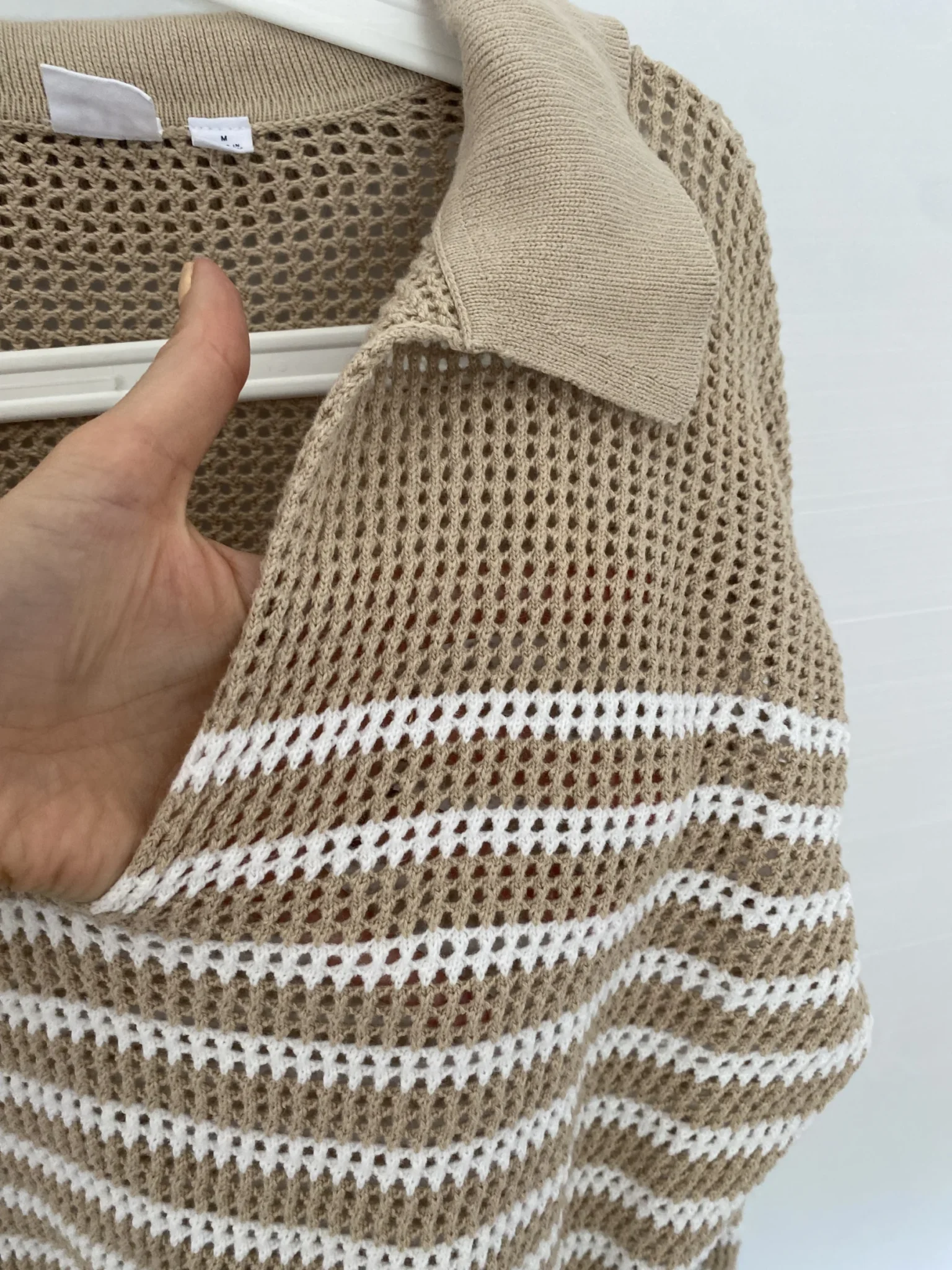 Image for Tricot ouvert raye