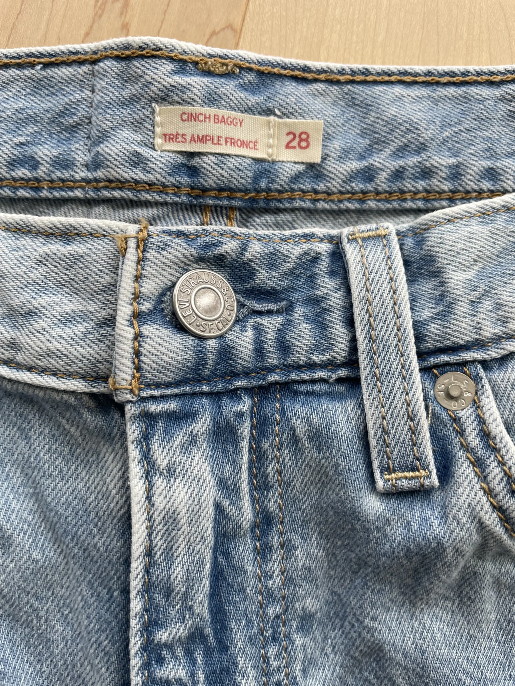 Levi’s cinch baggy jeans Levis seconde main