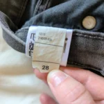 Thumbnail for Jeans gris • Coupe Rachel Skinny Classic Rise