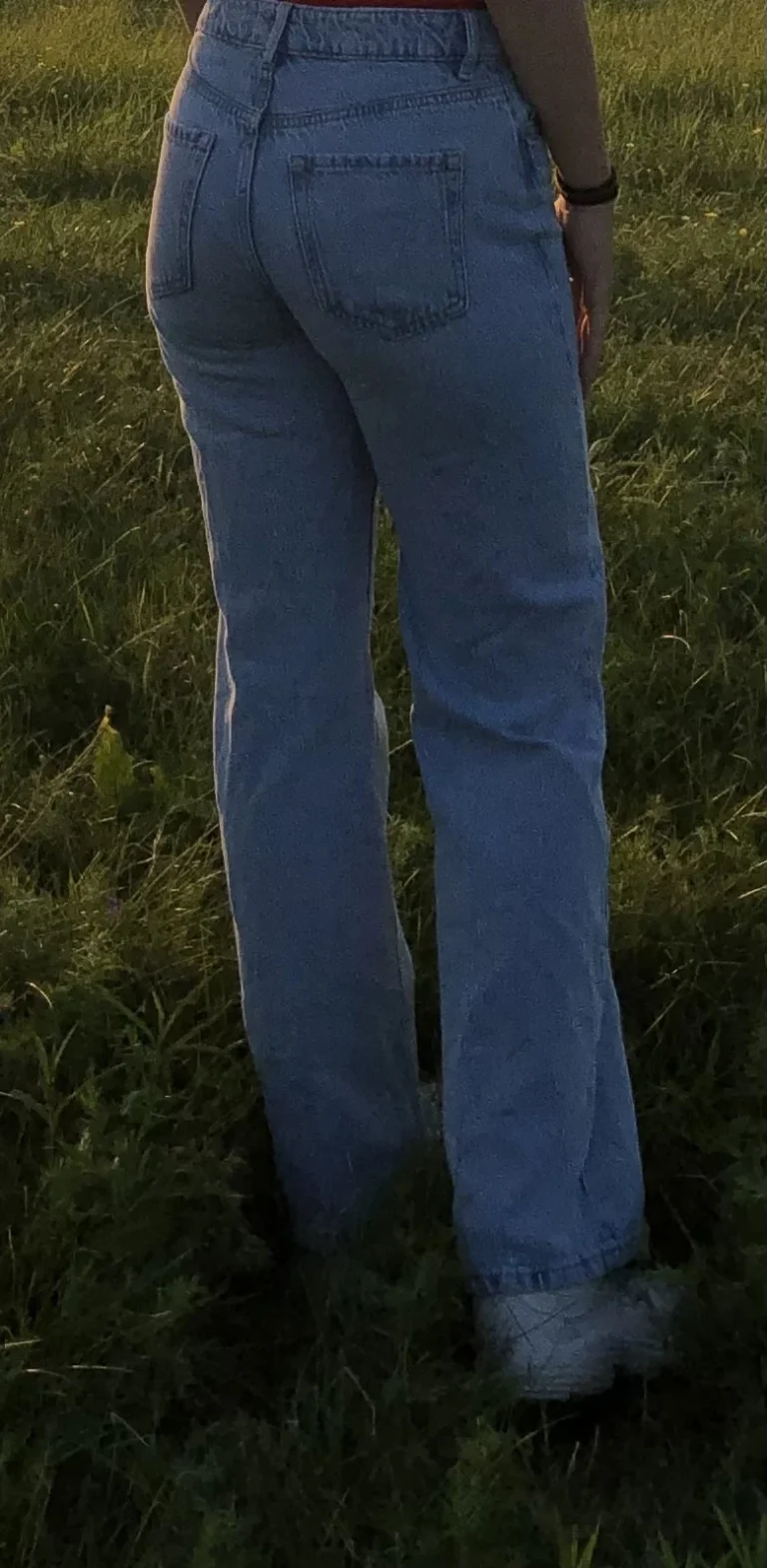 Image for High-waisted jeans