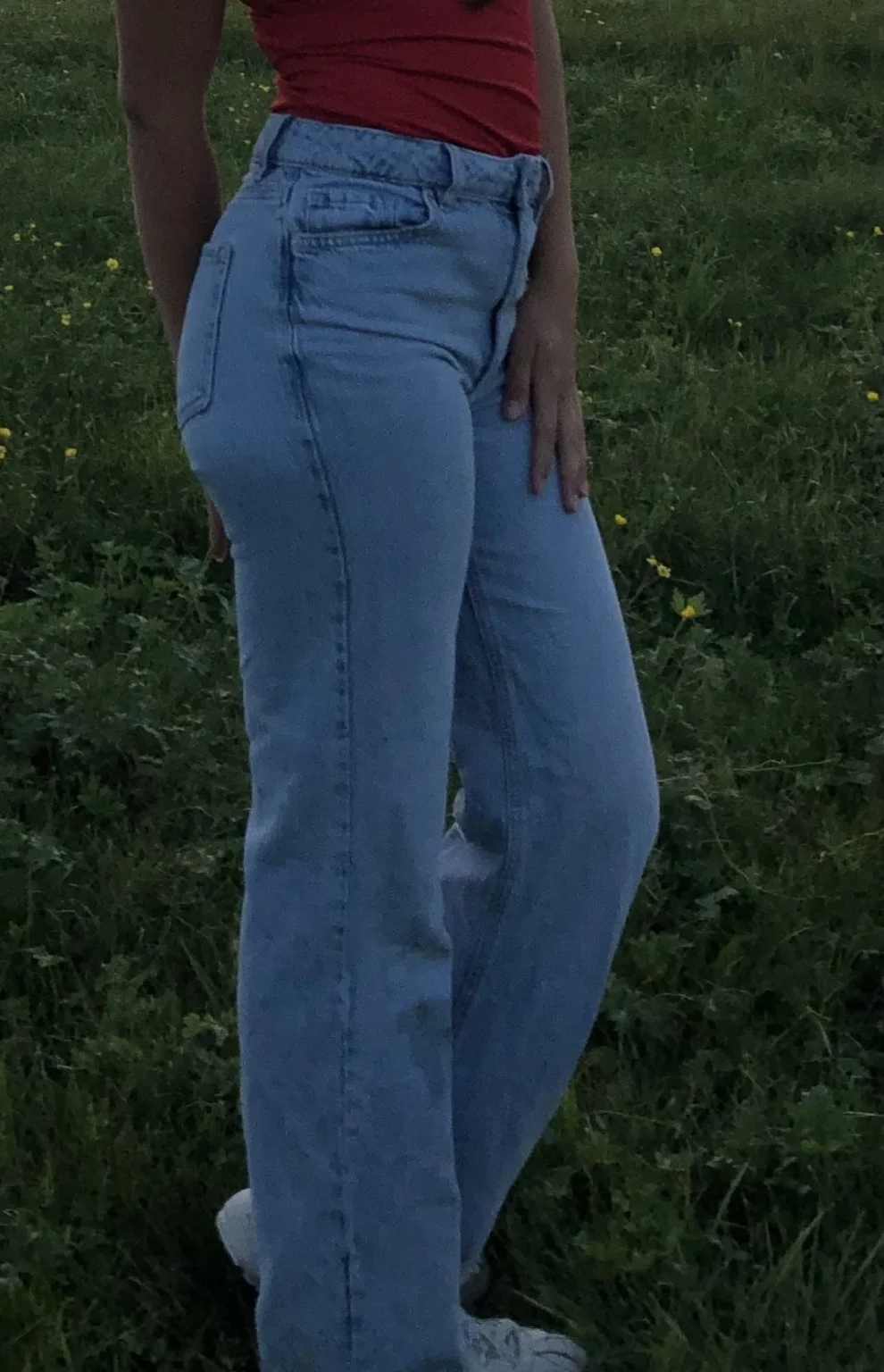 Image for High-waisted jeans