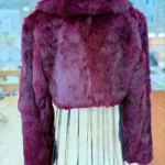 Thumbnail for Veste courte en véritable fourrure de lapin de la marque San Francisco