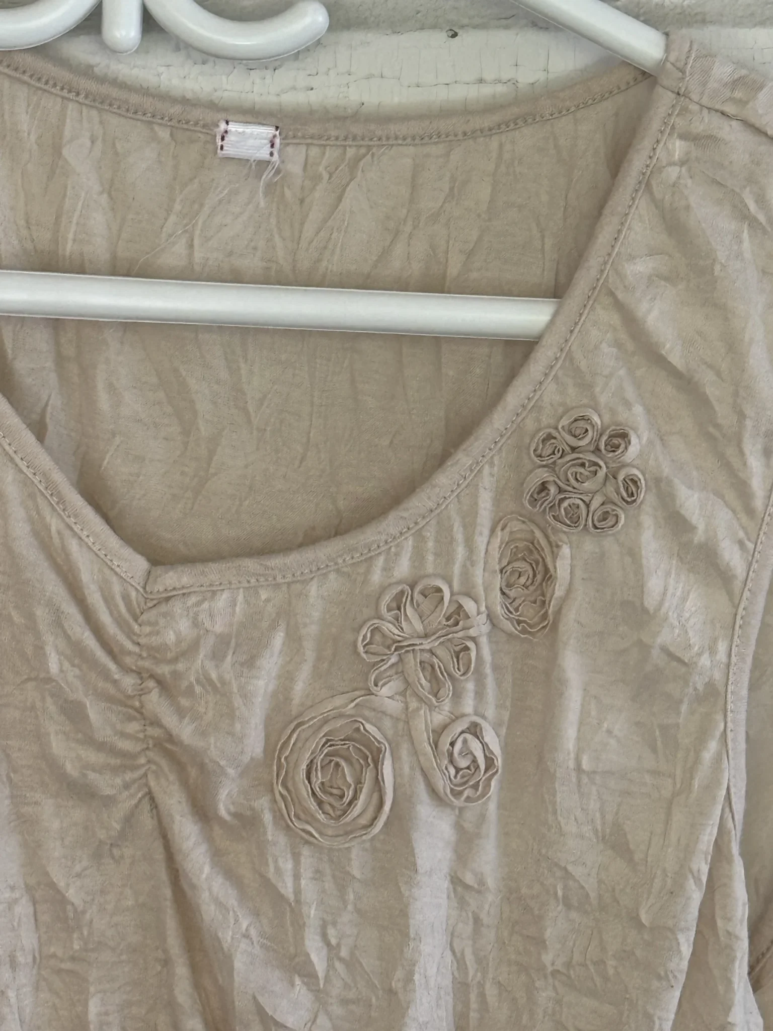 Image for Camisole crème à texture