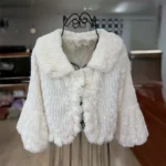 Thumbnail for Veste courte, manches 3/4 bouffantes. De marque Mizumi