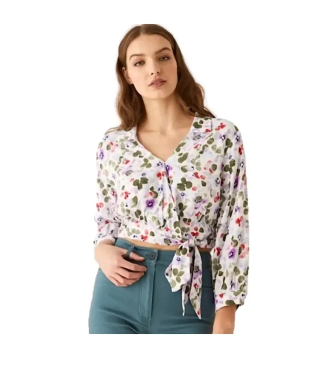 ✨️BAISSE DE PRIX! 🌷Blouse cache-coeur - Frank and Oak Frank and Oak seconde main