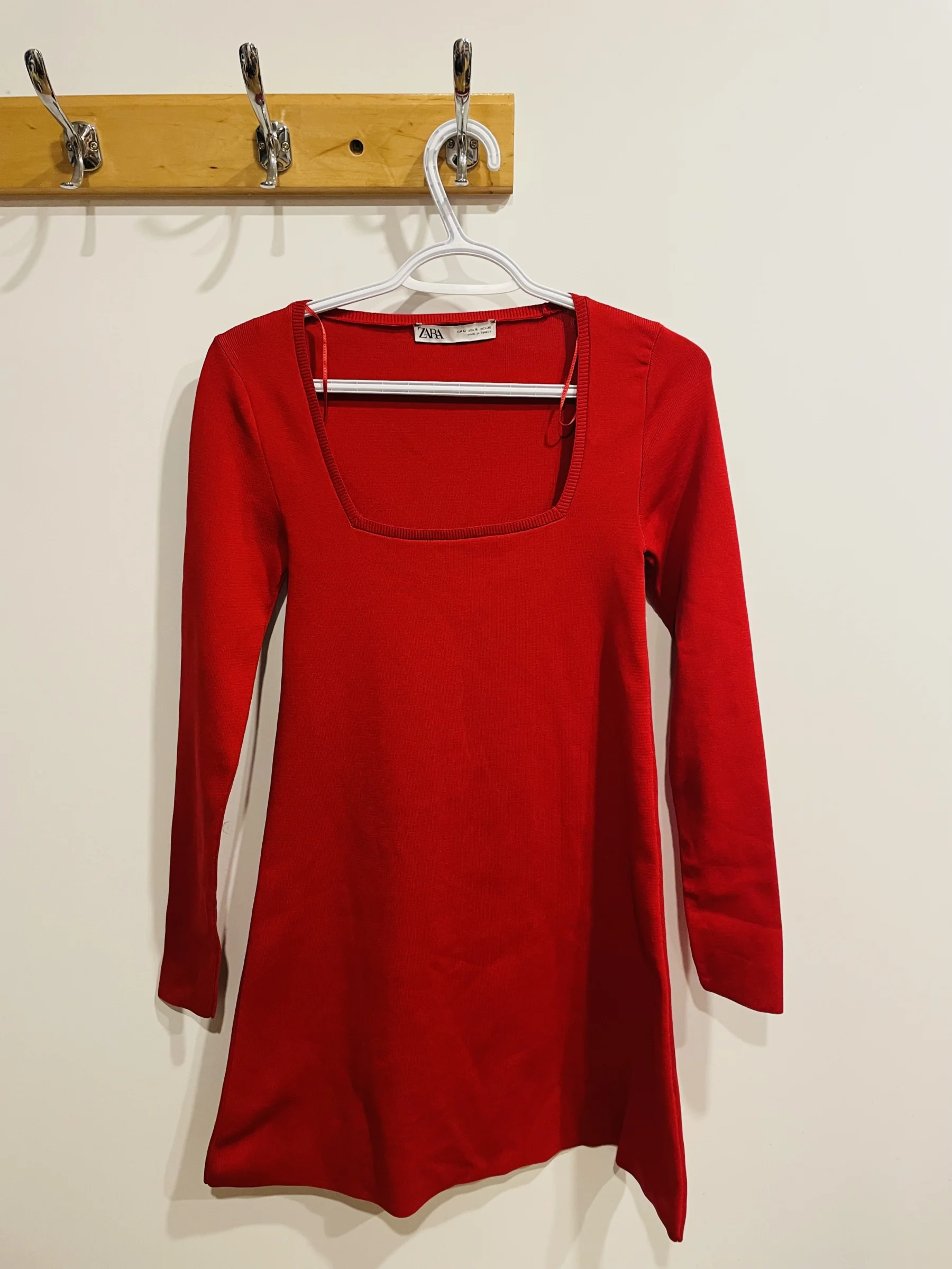 Robe Zara rouge Zara seconde main