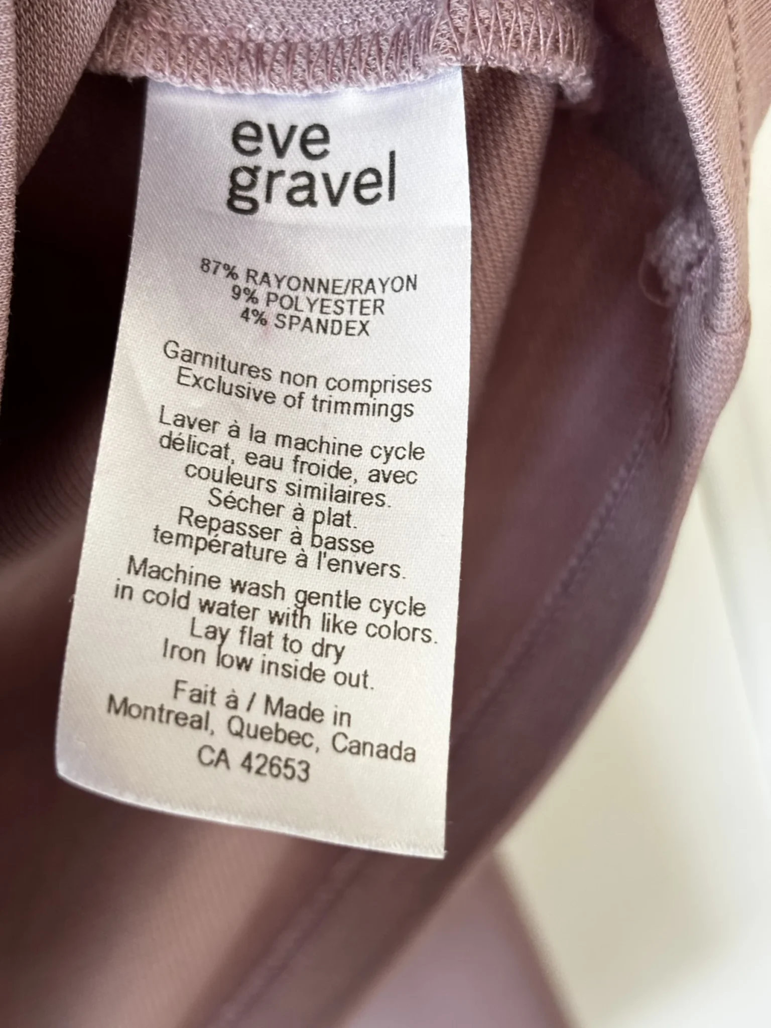 Image for ♥️THAÏS ÈVE GRAVEL top