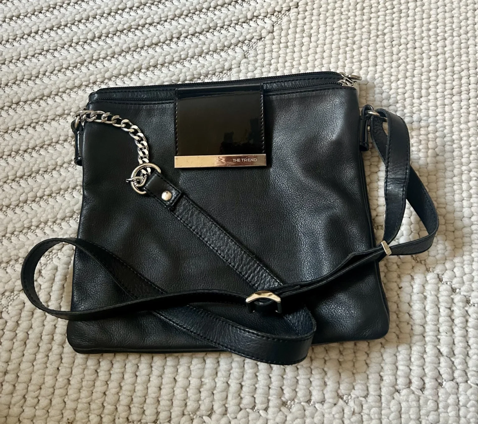 Featured image for Superbe sac à bandoulière vintage "The Trend" - NEUF SANS ÉTIQUETTE