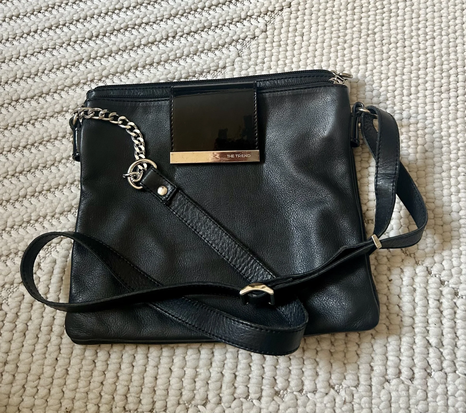 Superbe sac à bandoulière vintage "The Trend" - NEUF SANS ÉTIQUETTE *Autre seconde main