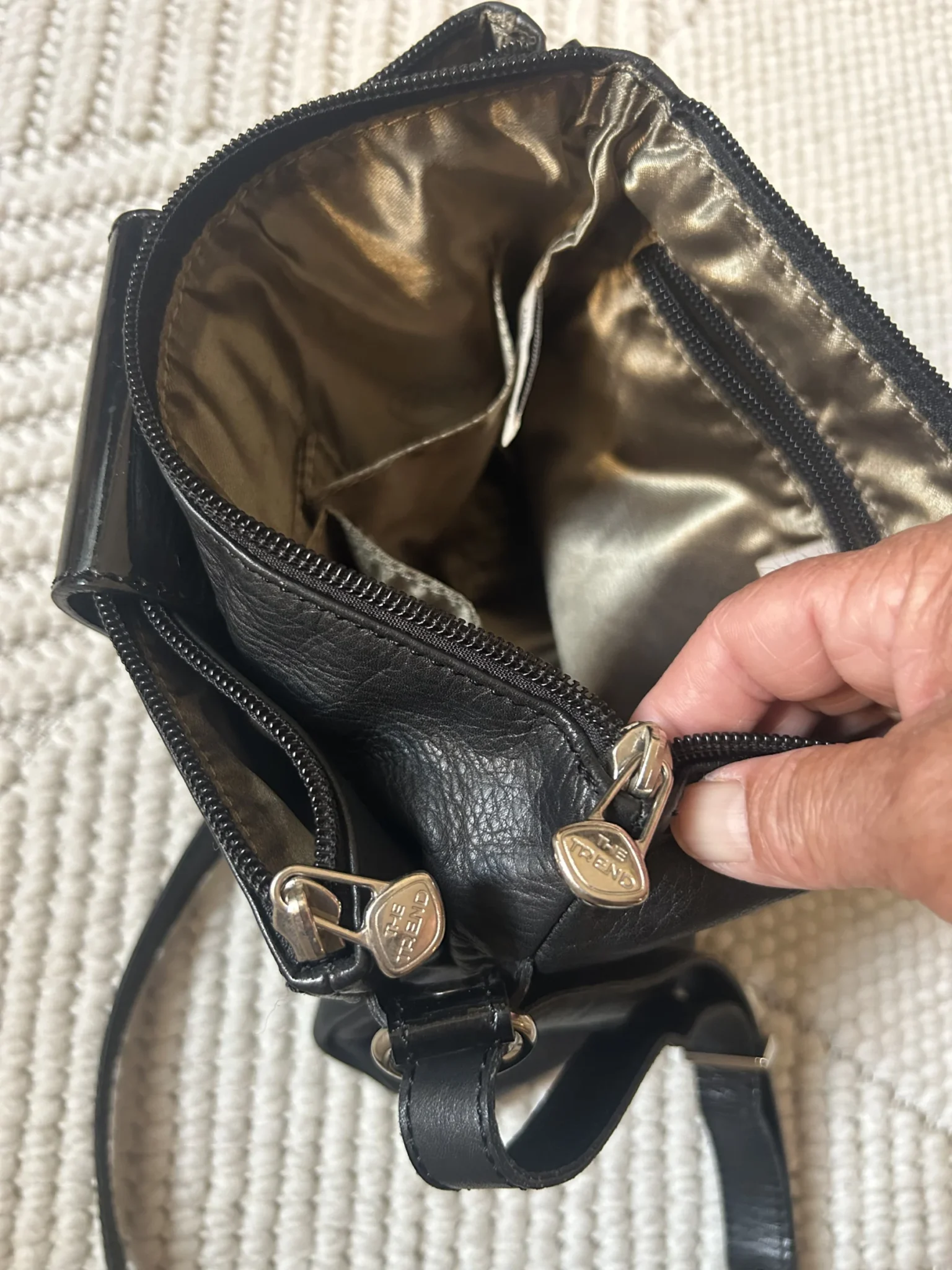 Image for Superbe sac à bandoulière vintage "The Trend" - NEUF SANS ÉTIQUETTE