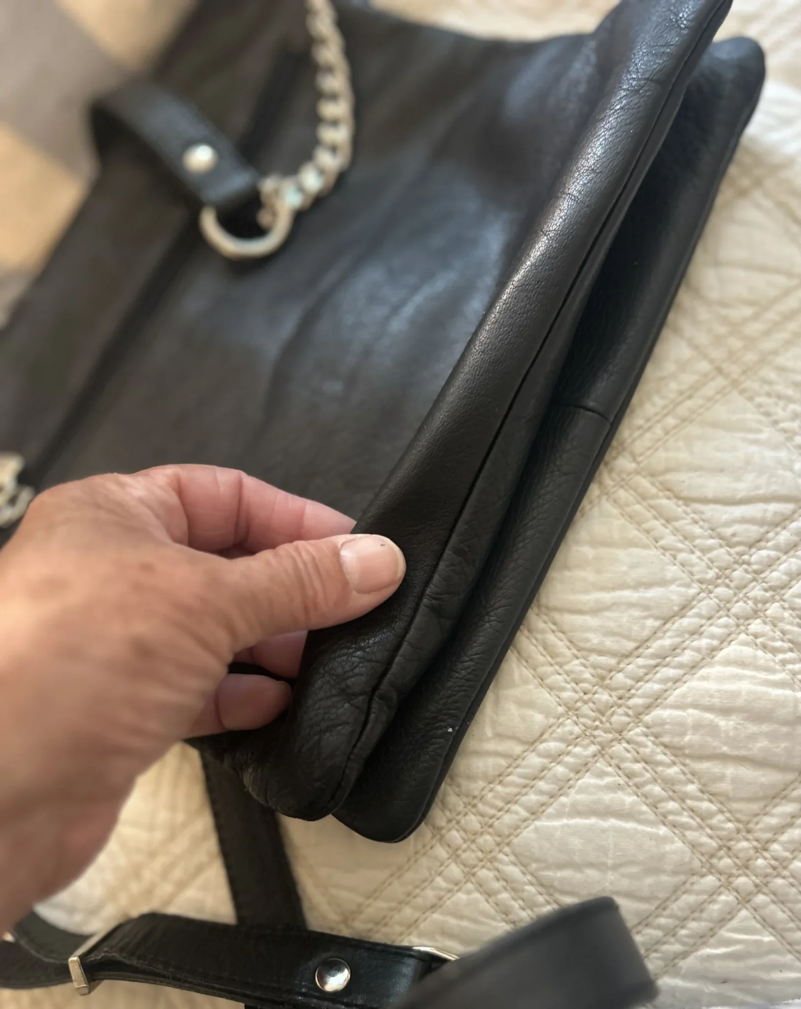 Image for Superbe sac à bandoulière vintage "The Trend" - NEUF SANS ÉTIQUETTE