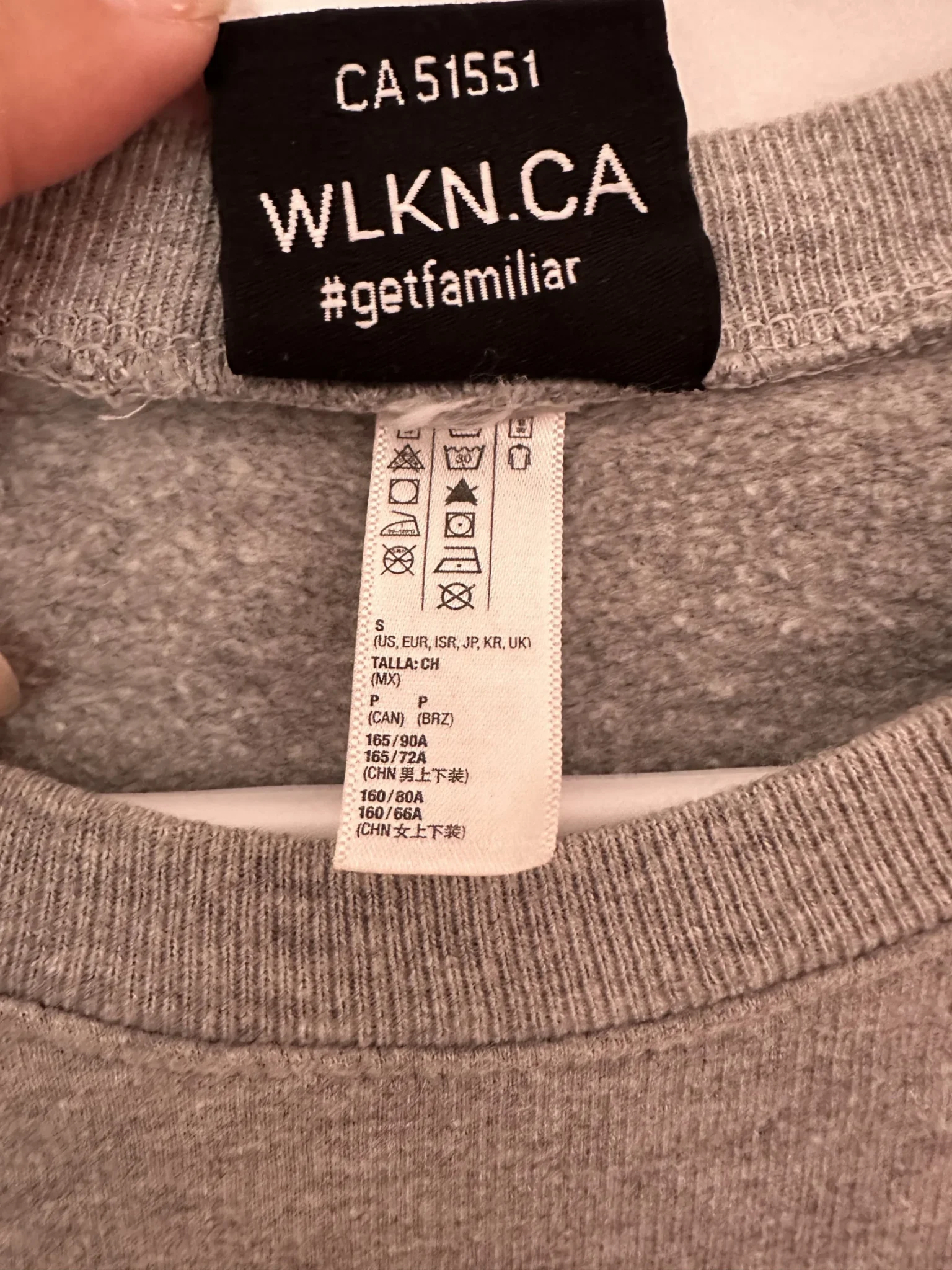 Image for Sweater gris WLKN