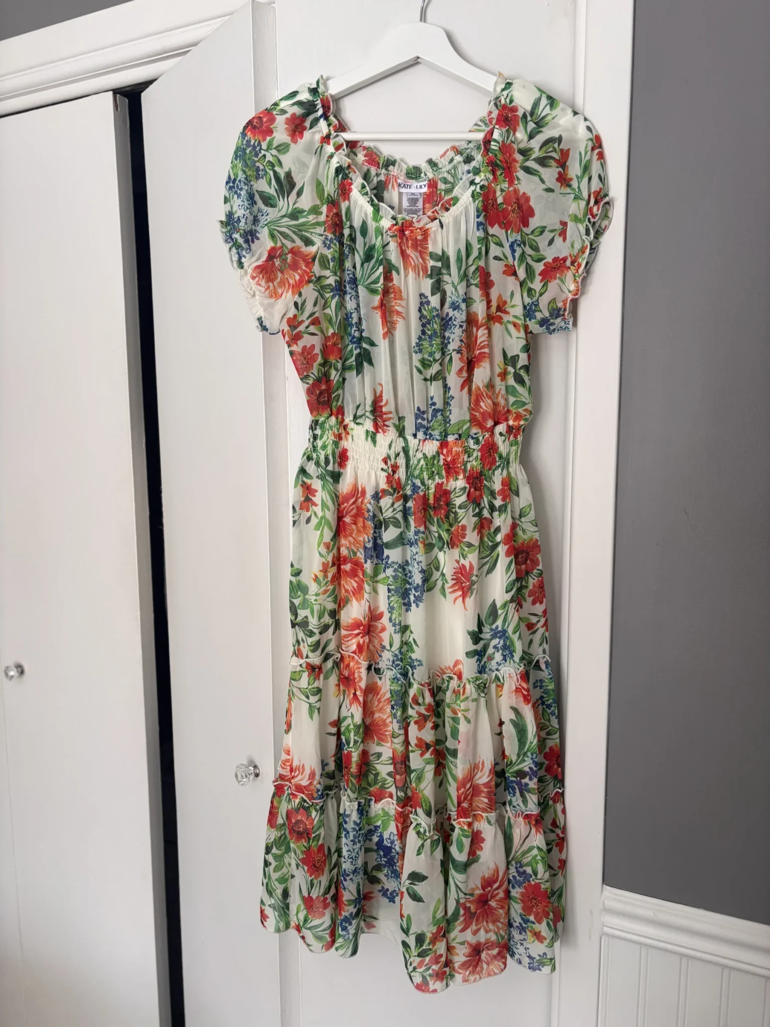 Featured image for Robe été fleurie