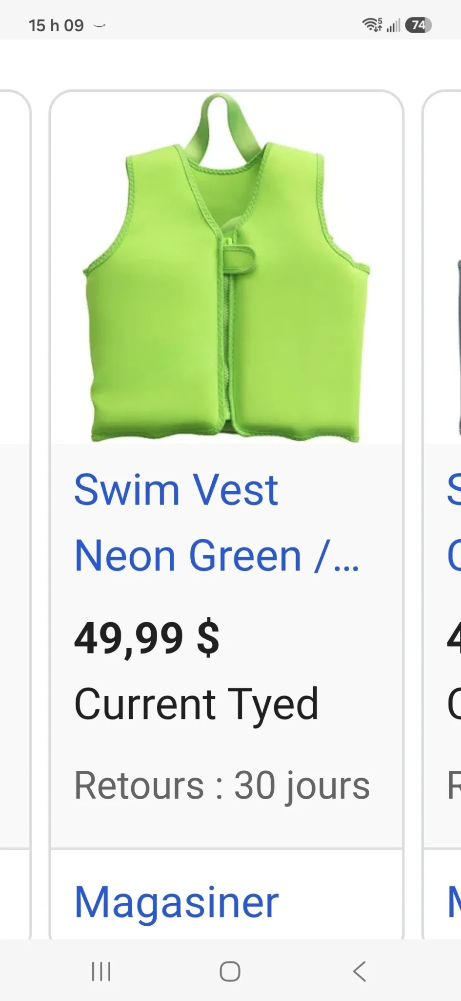 Image for Veste de flotaison CURRENT TYED