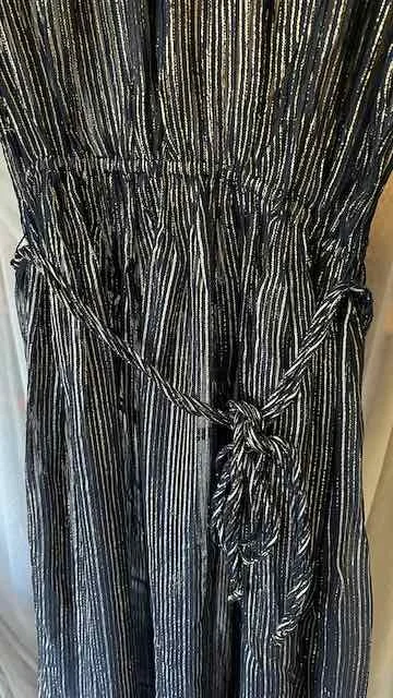 Image for Robe de soirée longue, bleu marin – lamé / VINTAGE