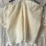 Thumbnail for Chemisier chic en dentelles – écru - VINTAGE