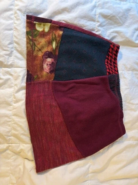 Image for Jupe courte en laine Myco Anna