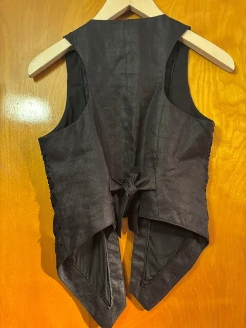 Image for Surveste denim foncé avec petites pierres