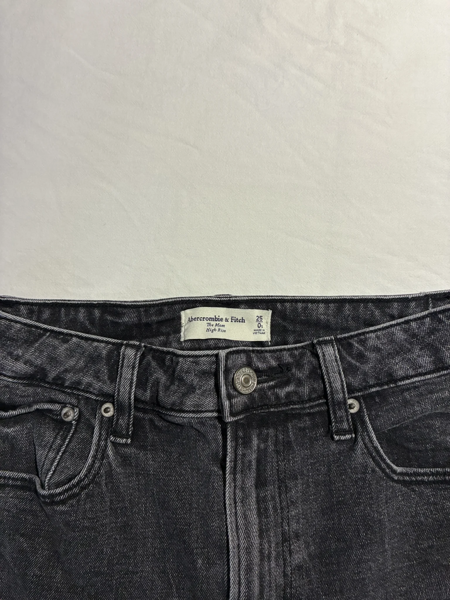 Image for Mom jeans noirs