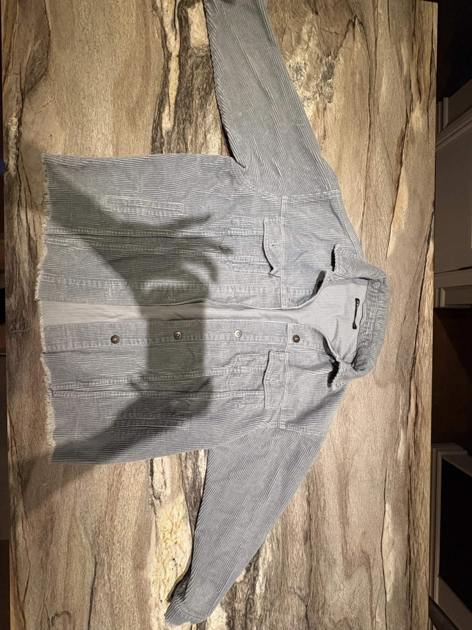 Image for Veste femme bleu/gris