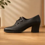 Featured thumbnail for Souliers Vintage Aerosoles en cuir véritable avec talon et ouverture élastique